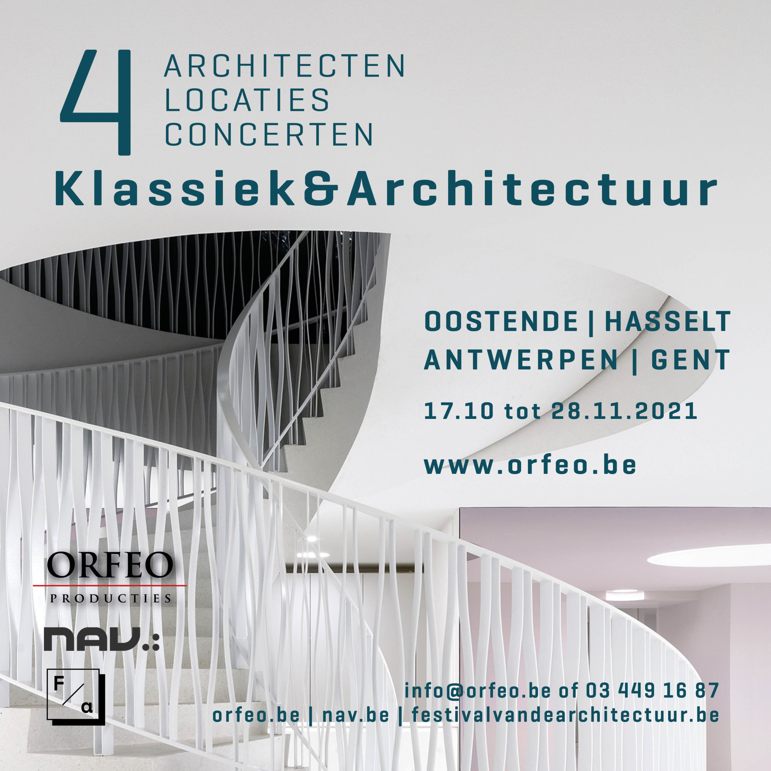 Klassiek & Architectuur – Save the Dates!